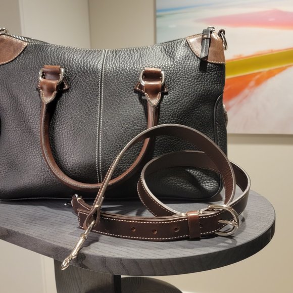 Dooney & bourke All Weather Leather 2 satchel - Picture 3 of 16